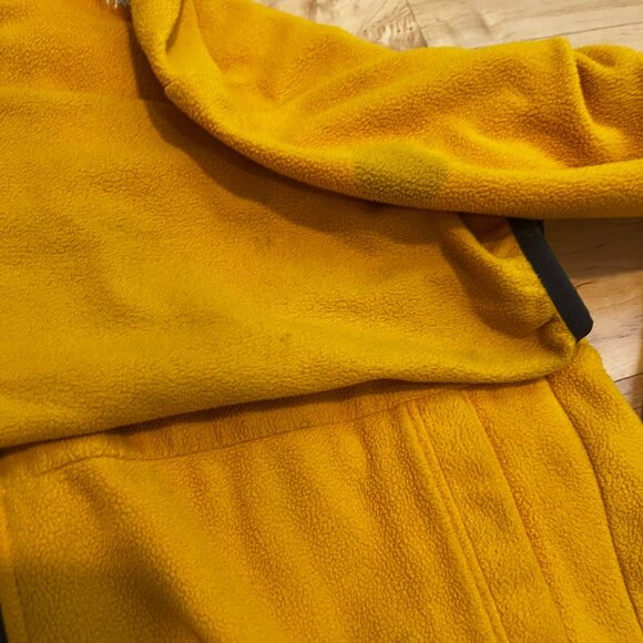 The North Face Teen Glacier Full Zip Fleece Hoodie Summit Gold Size XL (14/16) - Picture 5 of 5